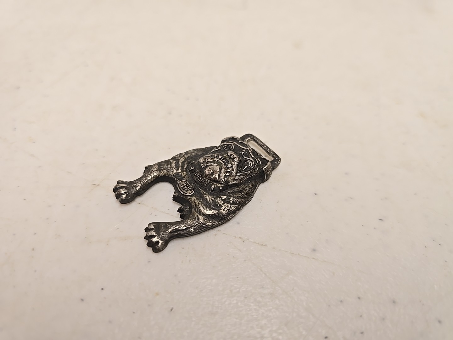Antique Avery MFG Co Peoria IL Bulldog Line Motor Farming Advertising Watch Fob