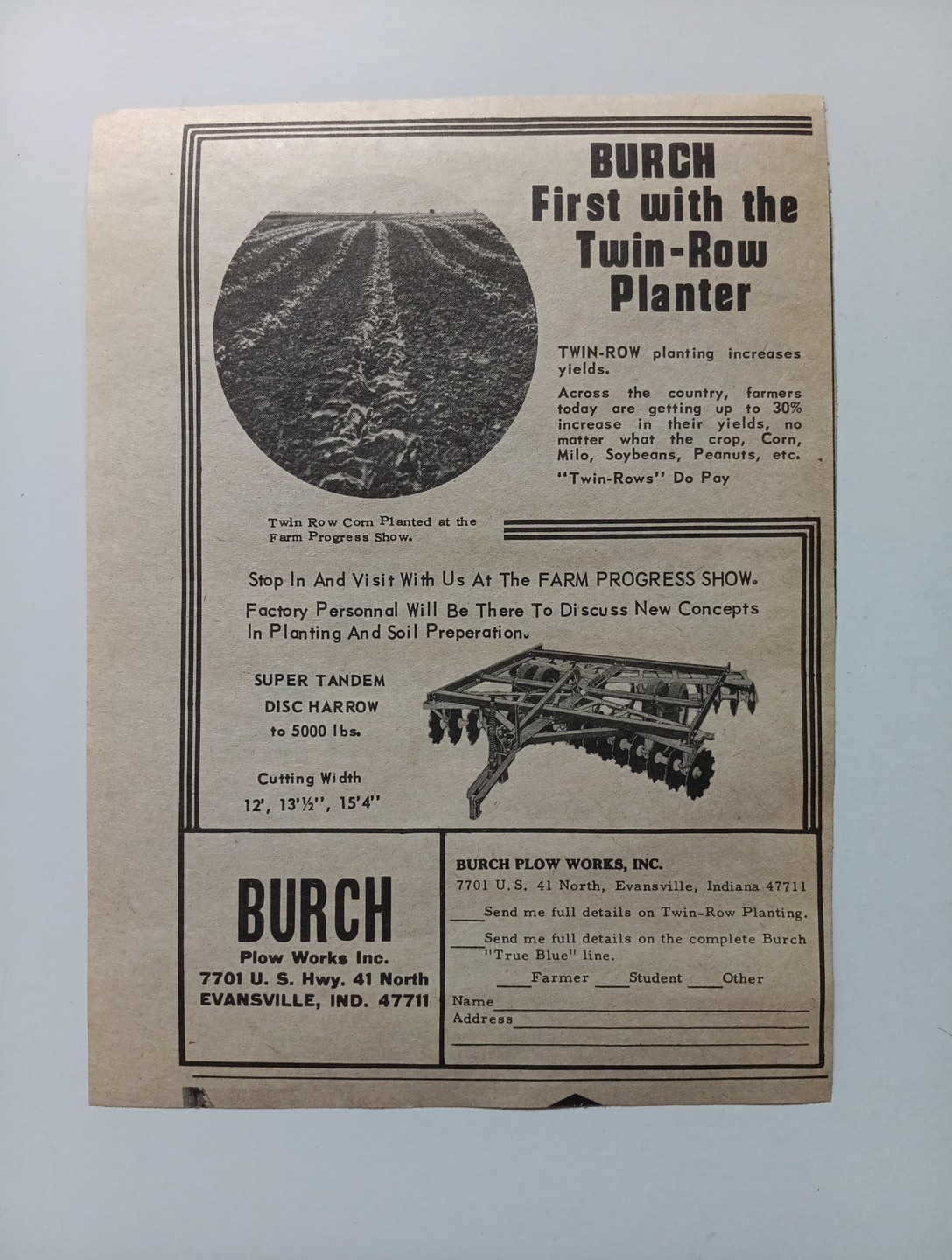 3 Snowco Grain Augers Omaha NE Vintage Farming Advertising Photo Print Ads