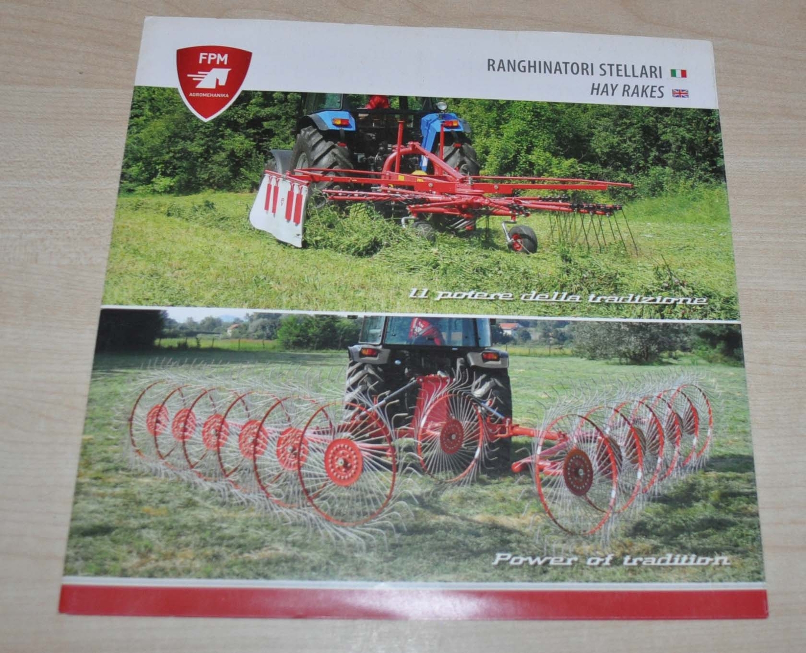FPM Agromehanika Hay Rakes Brochure Prospekt Serbia