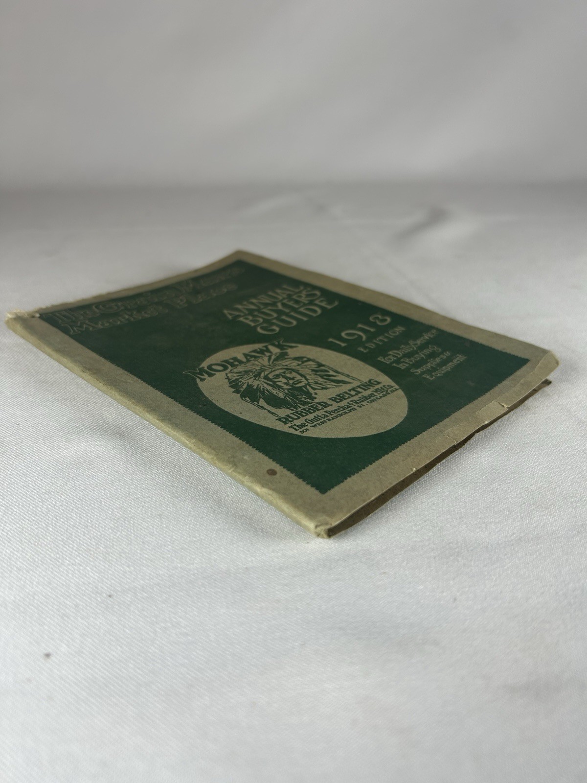 Antique 1918 Grain Mans Market Place Buyers Guide Chicago Industrial Advertising