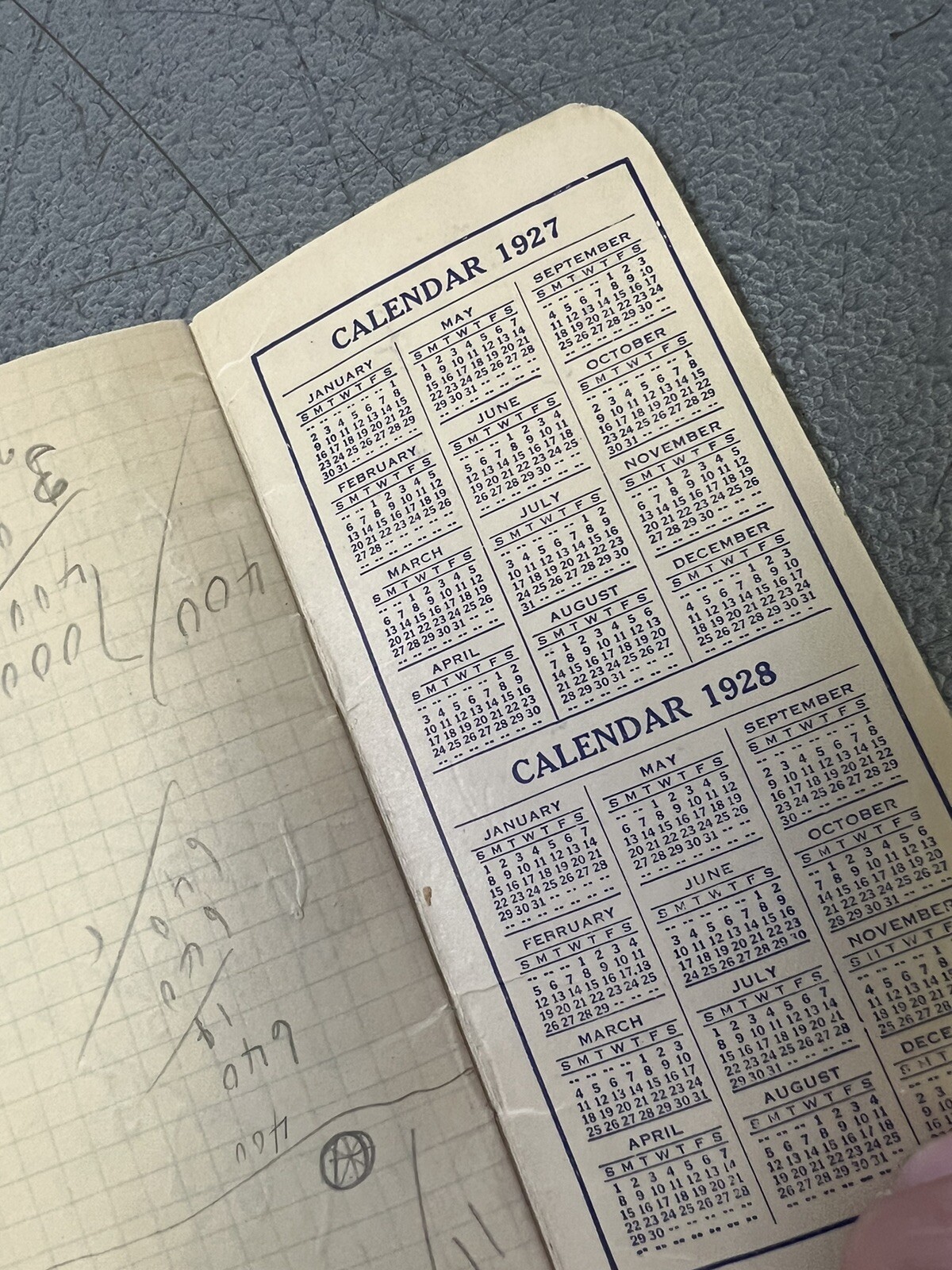 1927 McCormick-Deering Channing Texas Advertising Pocket Notebook