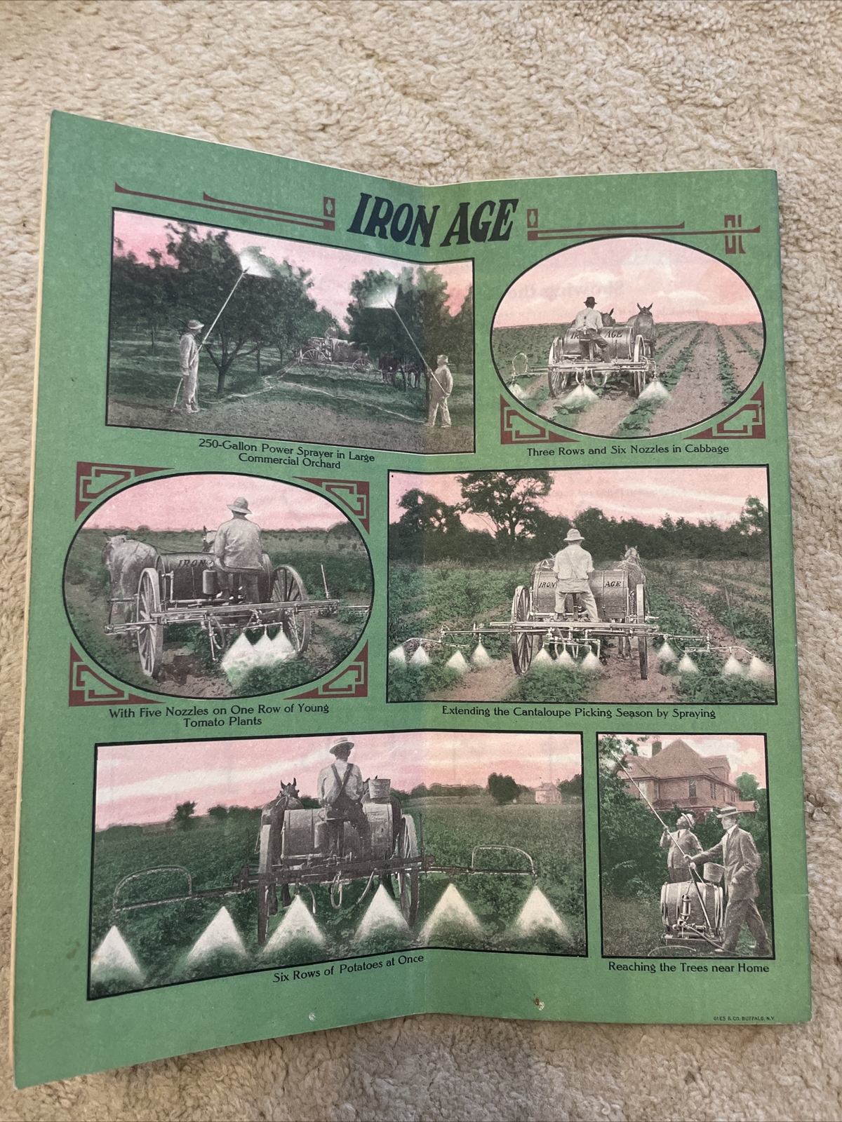 1910s Farm Garden Orchard Implements Catalog Bateman Mfg. Grenloch NJ Catalog