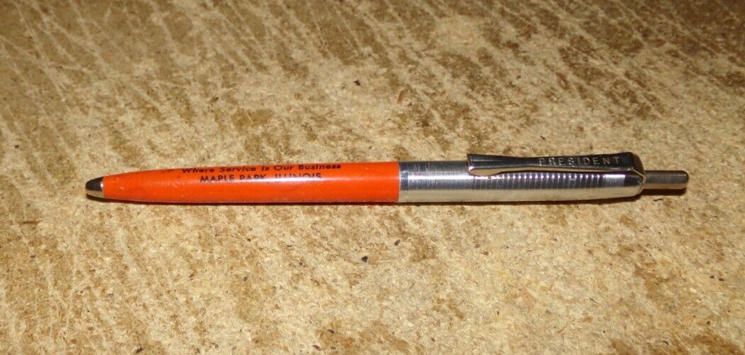 new idea pingel equip. co. maple park,il. pen in good shape used
