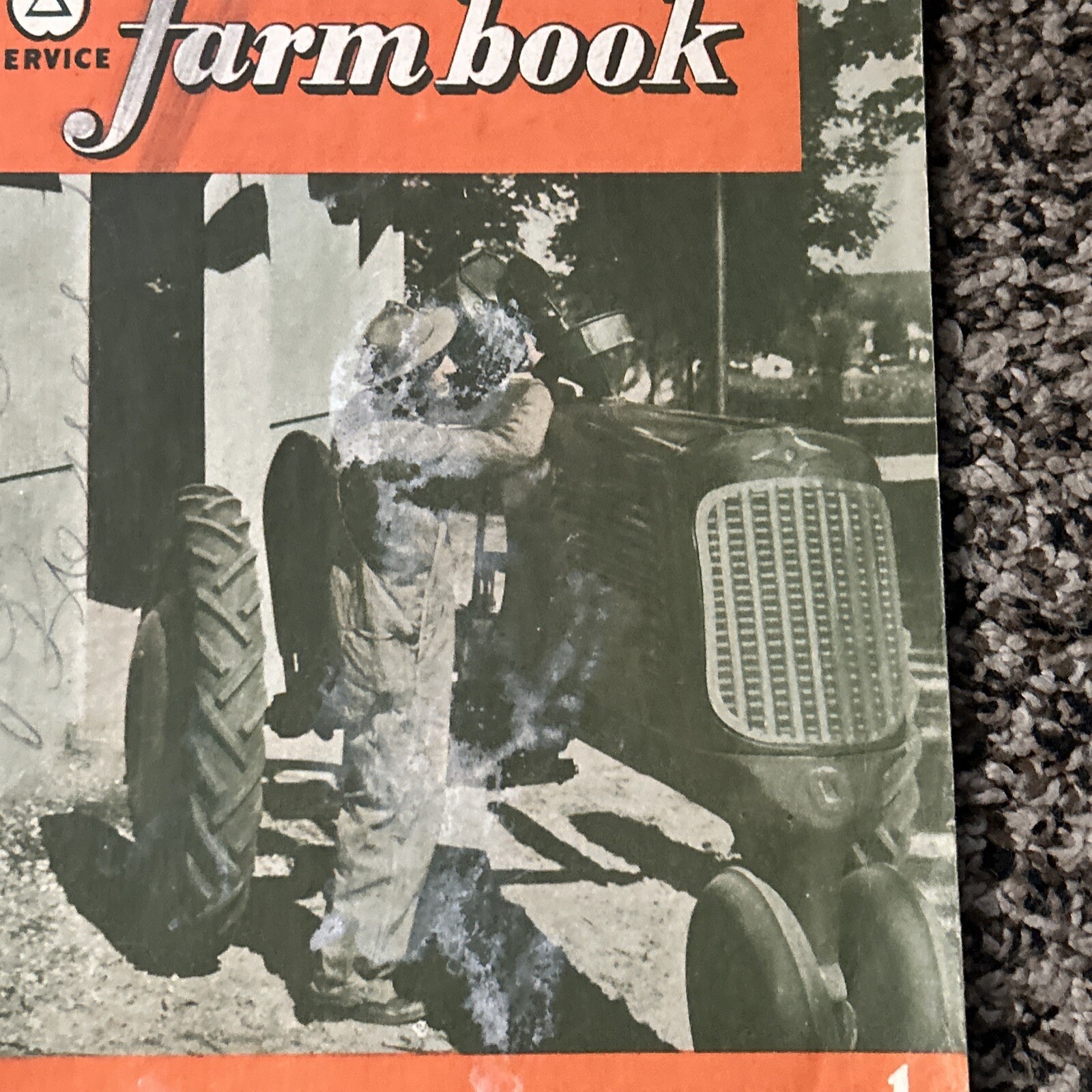 Cities Service Oils Farm Book And Almanac 1947 Booklet Agriculture Machinery