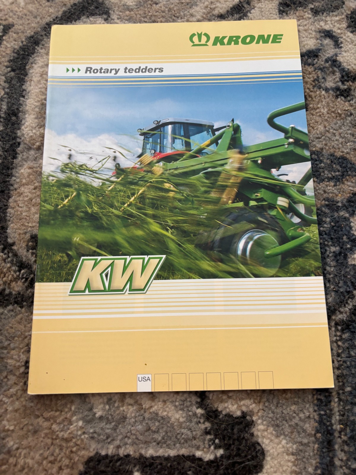 Krone Rotary Tedders Brochure FCCA25