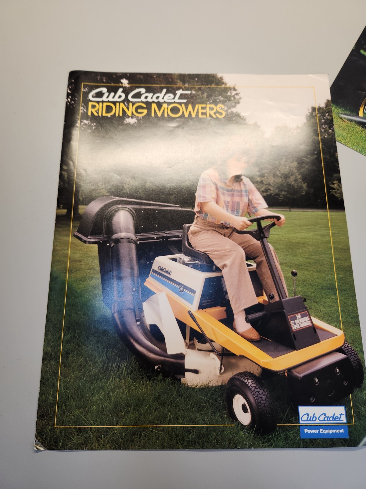 Lot of 5 Vintage Riding Mowers Sales Brochures John Deere Kubota Cub Cadet Honda