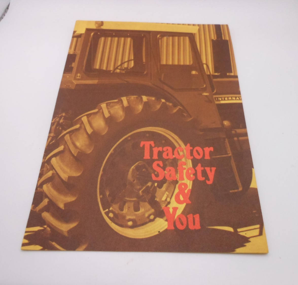 1977 Tractor Safety & You Brochure Country Companies Insurance & Investment Svc