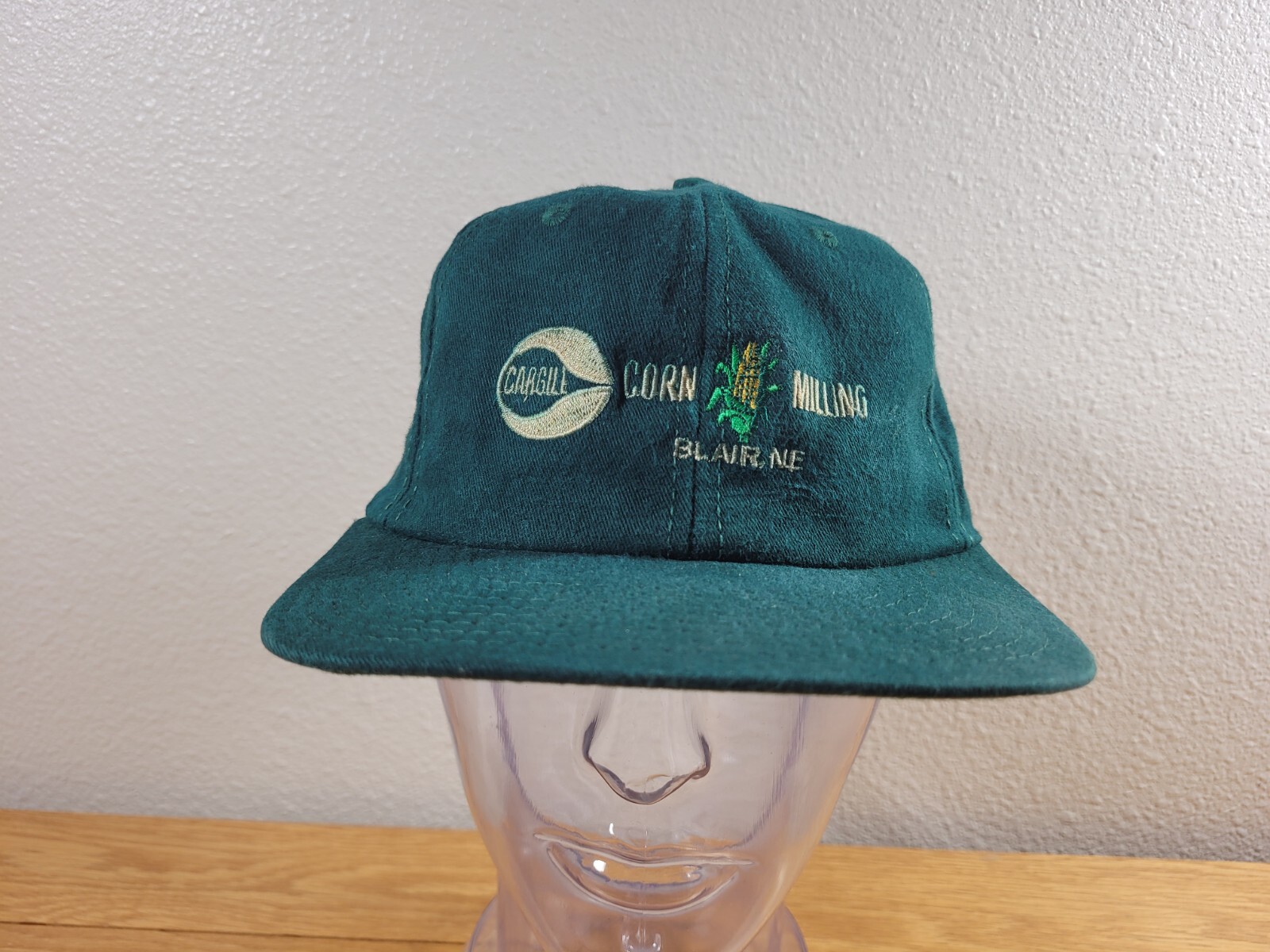 VINTAGE Cargill Hat Cap Adult Adjustable Snapback Corn Milling Blair Nebraska