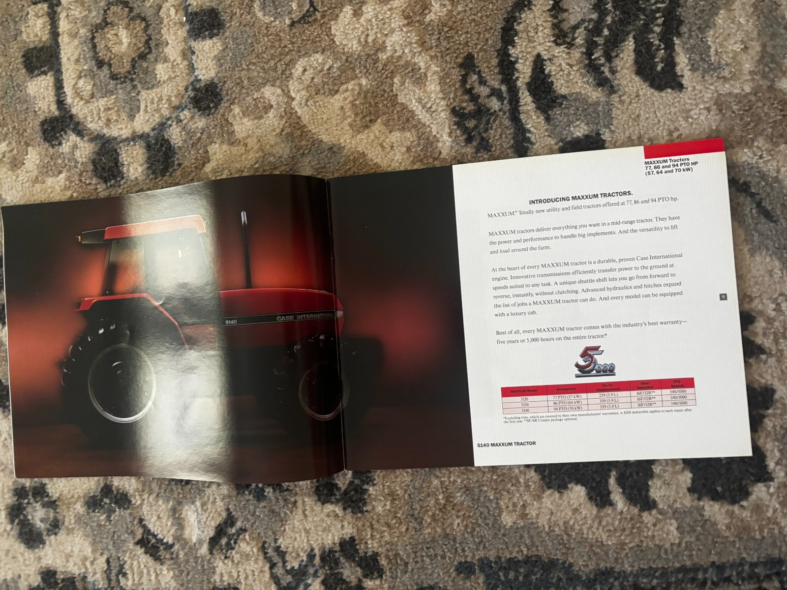 Case International Buyers Guide For 1990 Brochure DCPA26