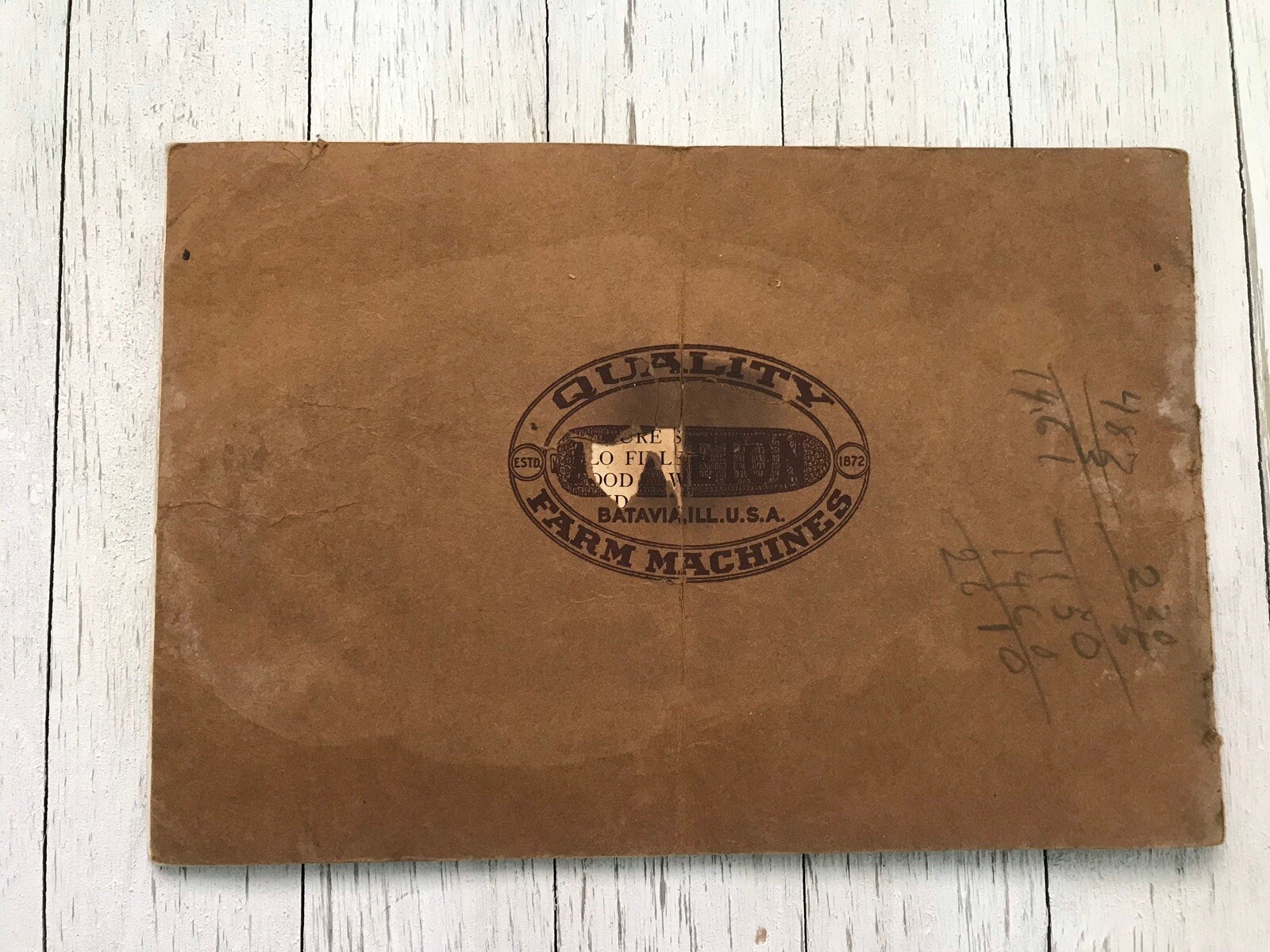 Early 1900&rsquo;s Appleton Corn Sheller Catalog New Hero 2-Hole Sheller