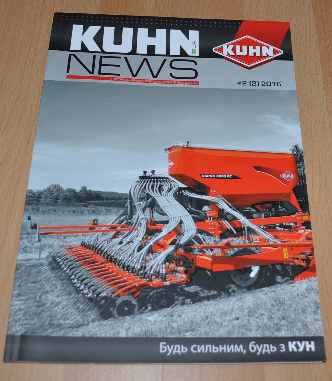 Kuhn News 2016 Agricultural Machinery Brochure Prospekt