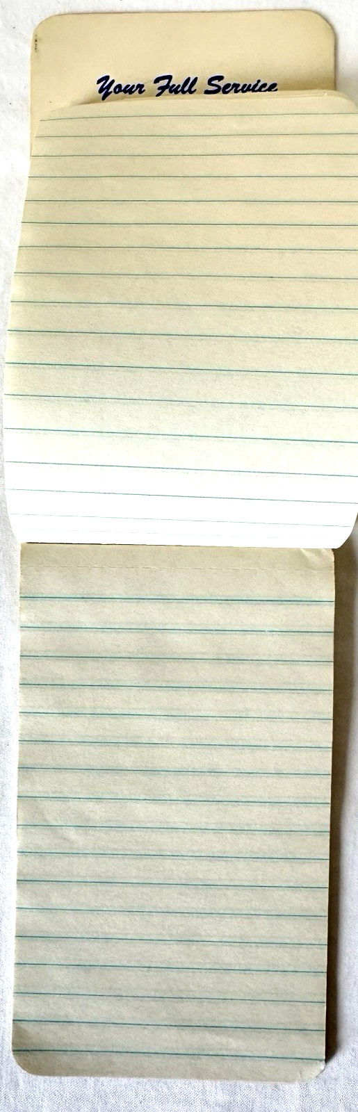 Vintage Equity Co-Operative Livestock Sales Advertising Notepad North Central US