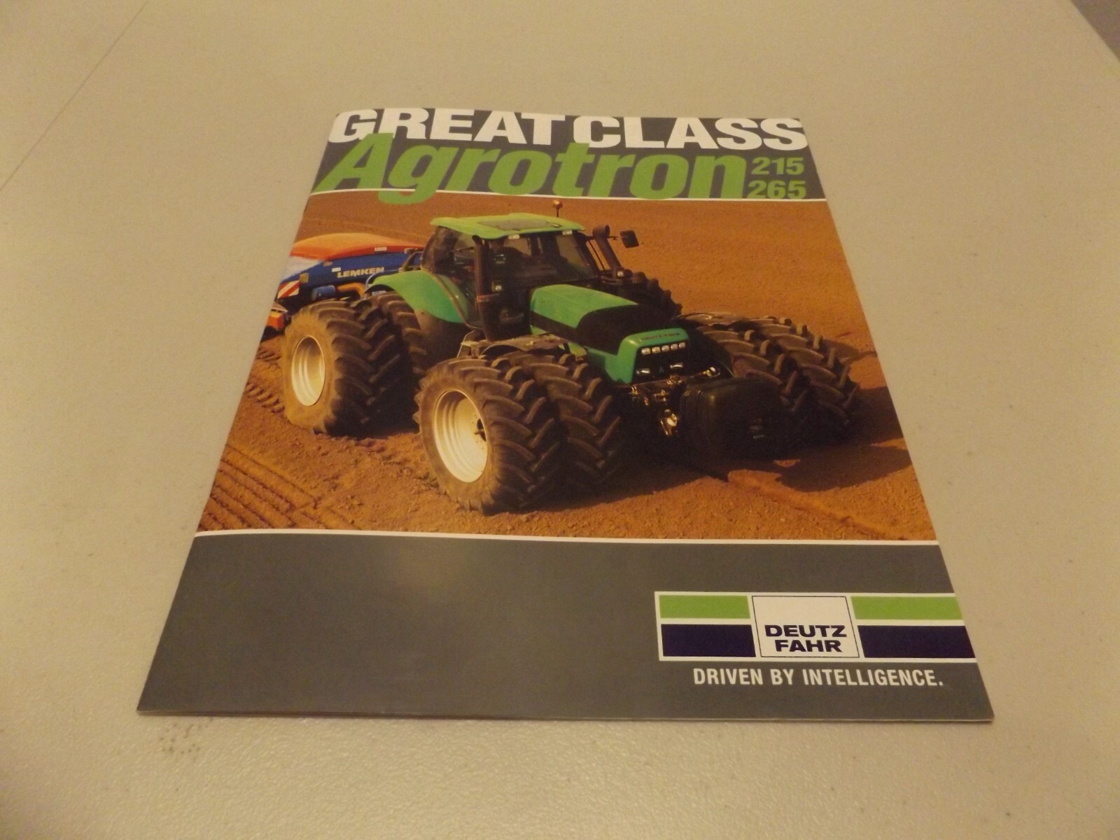 DEUTZ FAHR AGCOTRON 215 265, LIT # AGCOTRON215 BR02 (08-05)