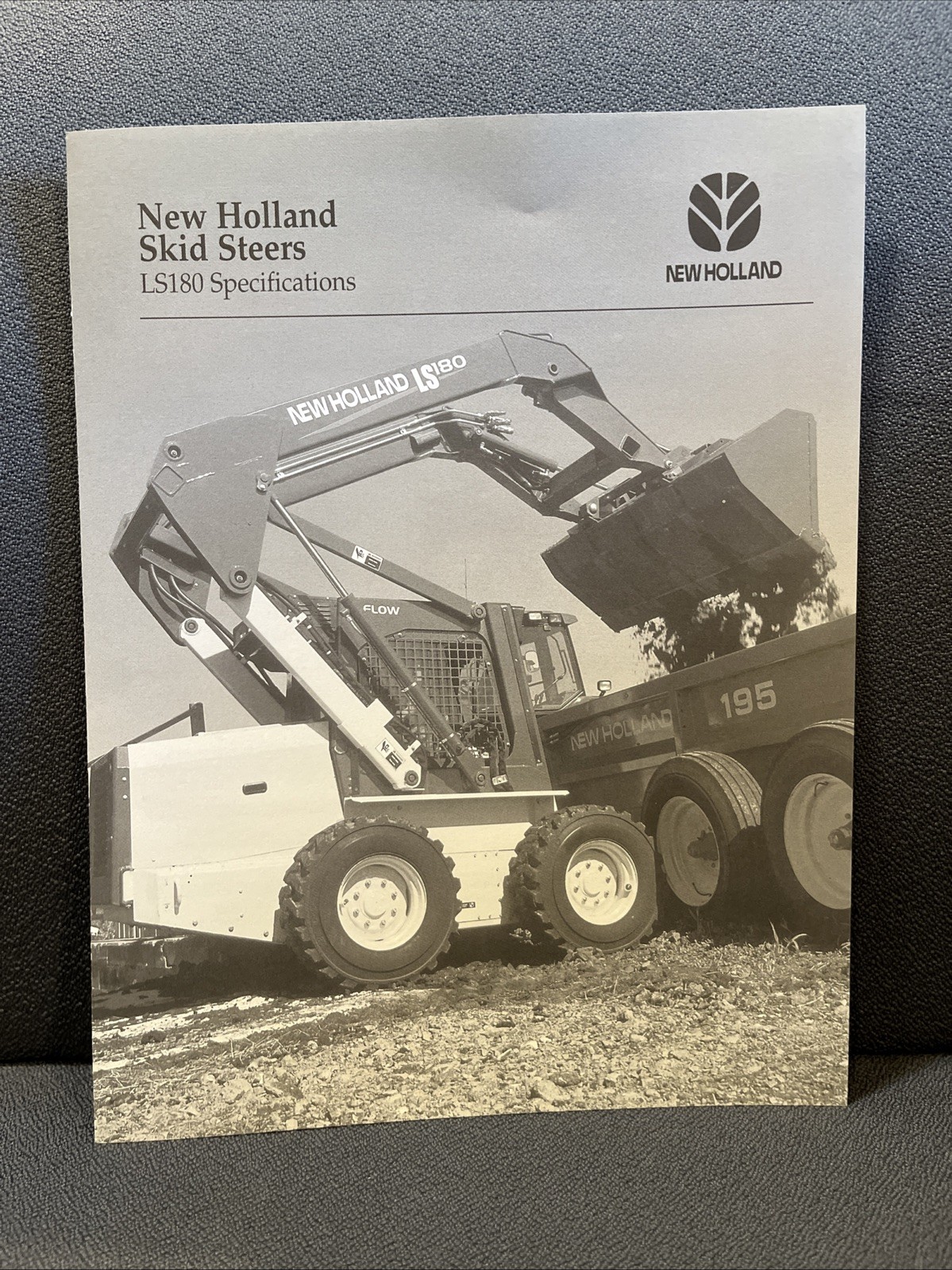 New Holland LS180 Skid Steer Sales Brochure