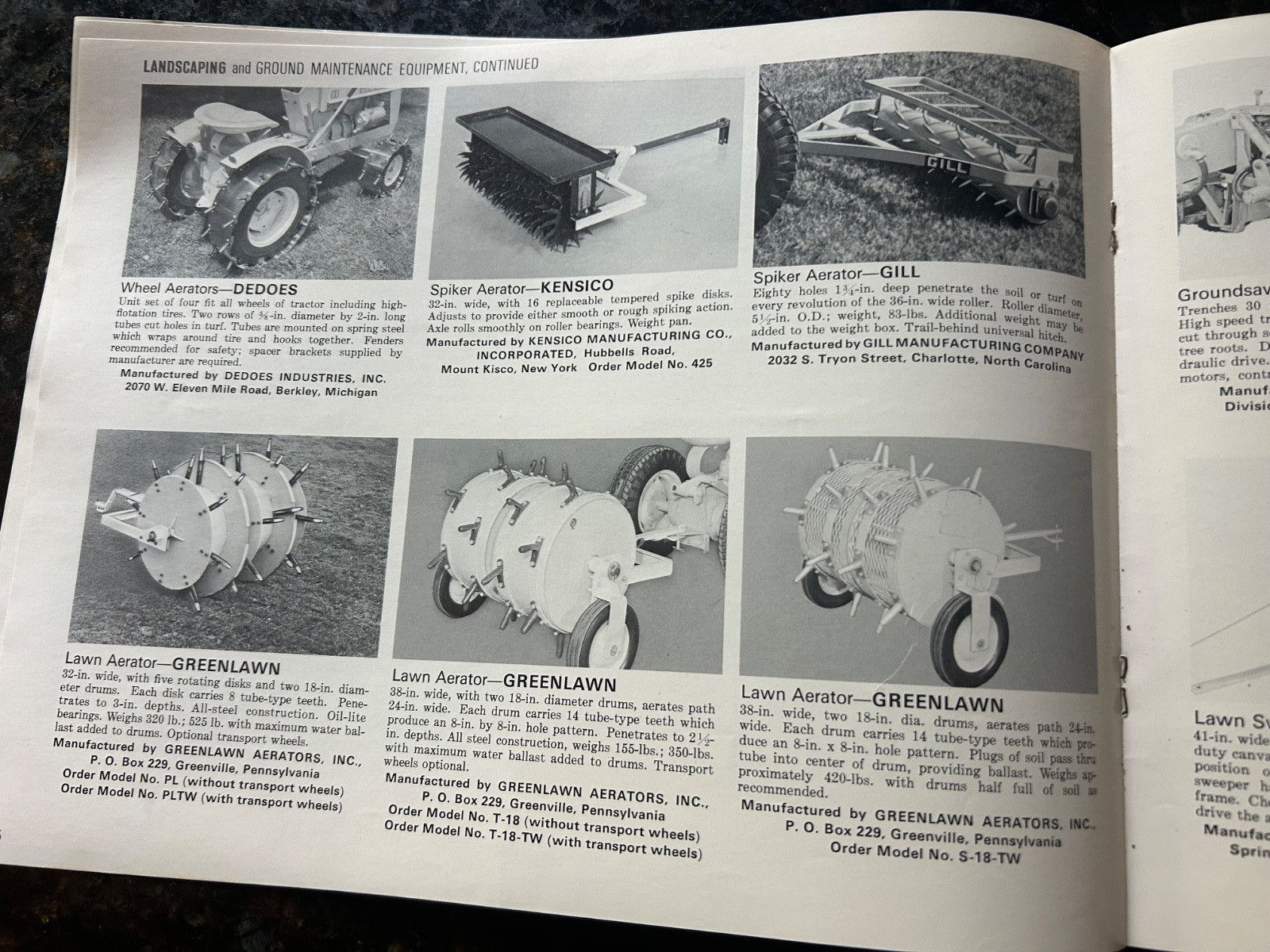 Vintage Cub Cadet Brochure Advertising Catalog & Attachment Guide International