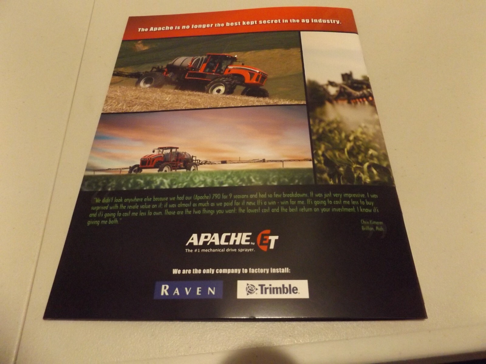 APACHE by ET SPRAYER, 2012