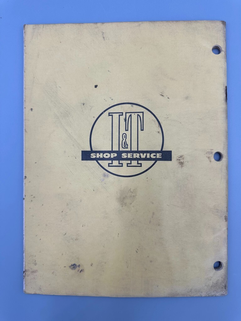 c 1970 IMPLEMENT & TRACTOR Shop Manual MINNEAPOLIS MOLINE Farm Advertising