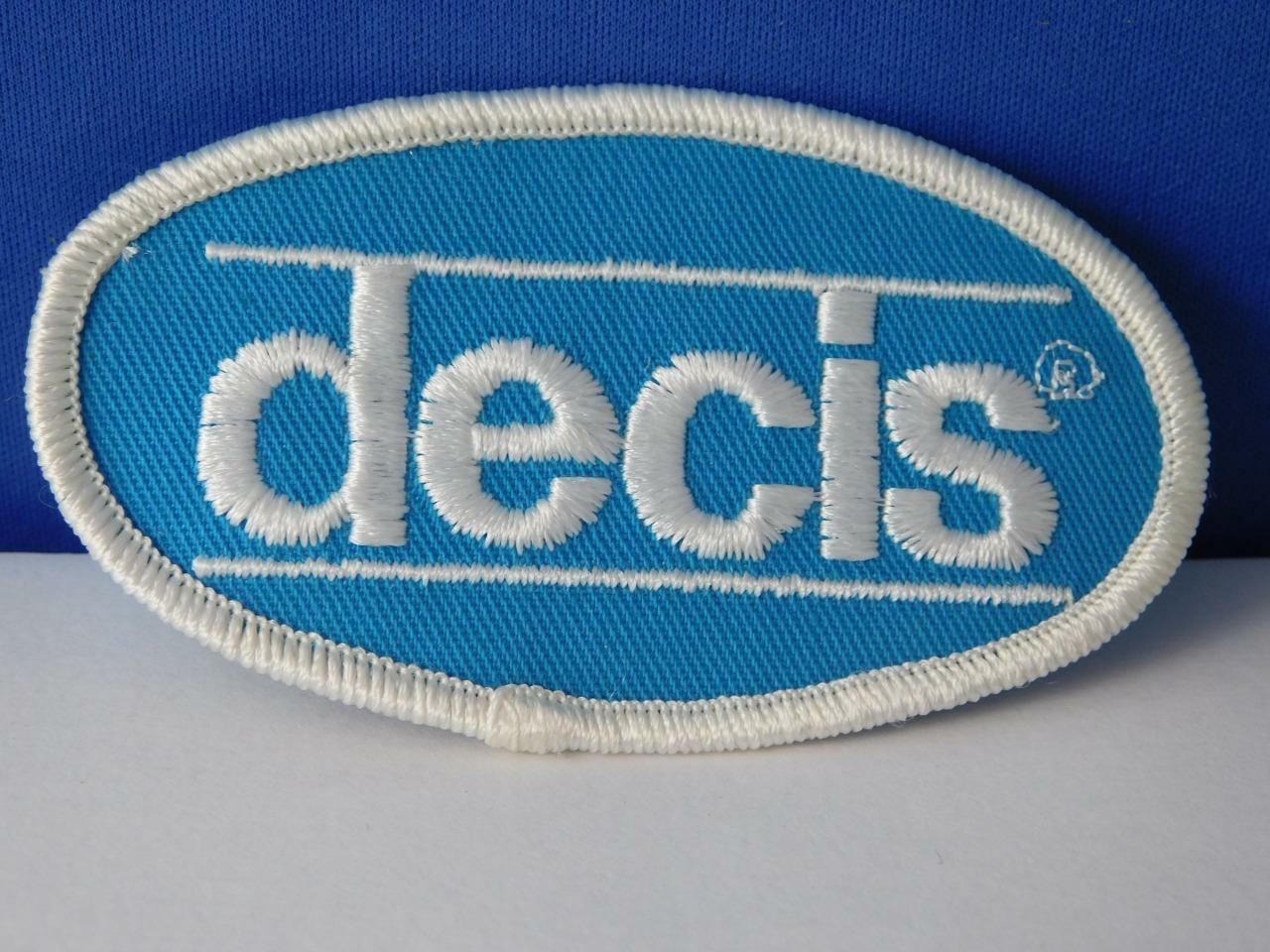 DECIS INSECTICIDE FARM VINTAGE HAT PATCH ADVERTISING BADGE AGRICULTURE FARMER