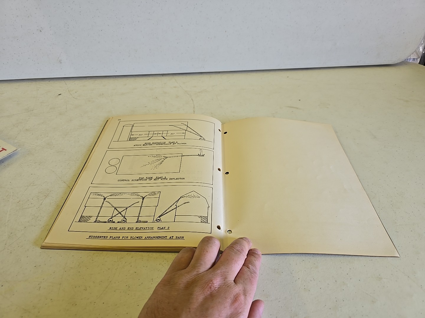 Vintage 1950 Fox River Tractor Co Fox Forage Masters Instruction Book No. 1-51