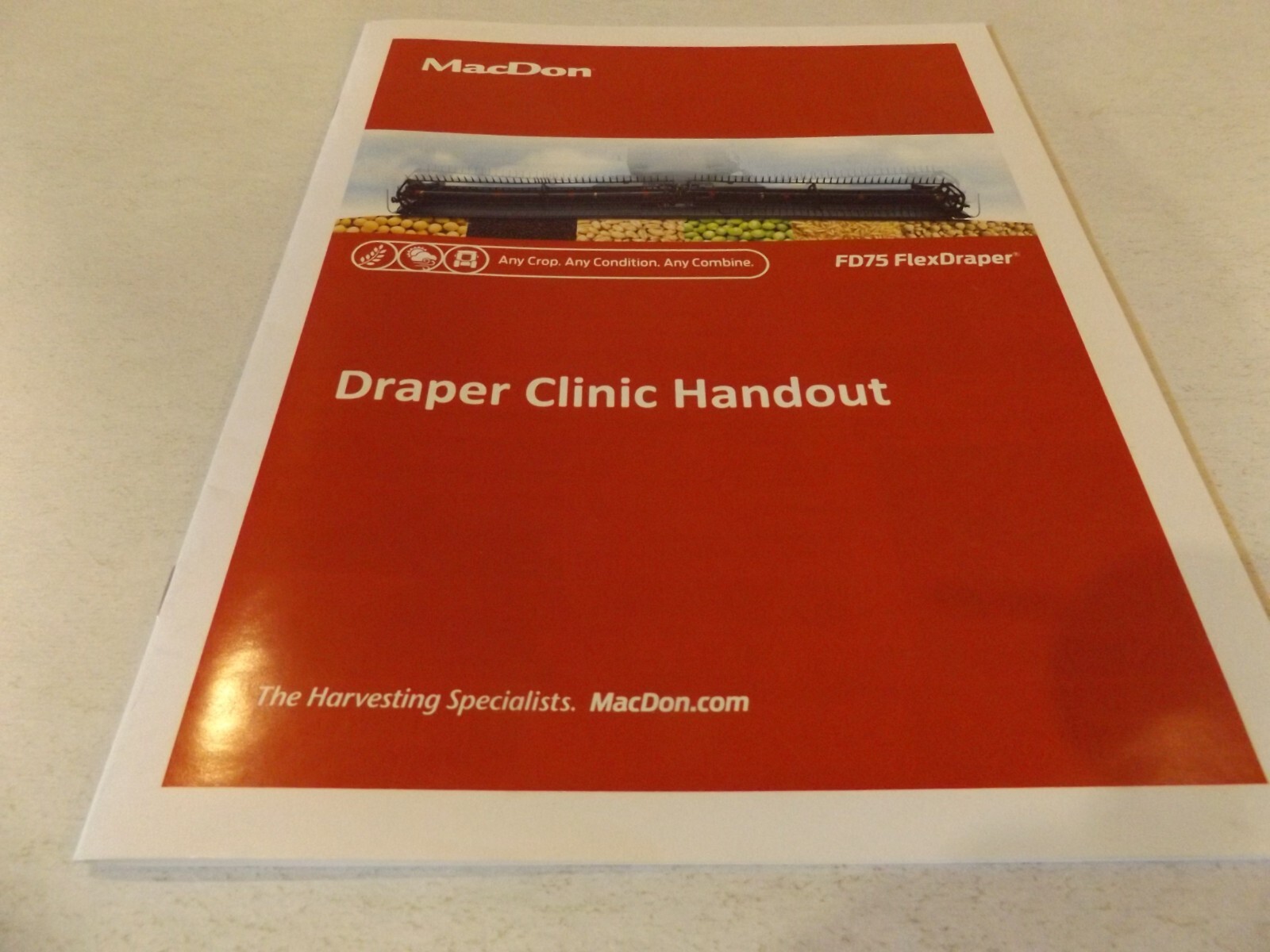 MacDon Draper Clinic Handout
