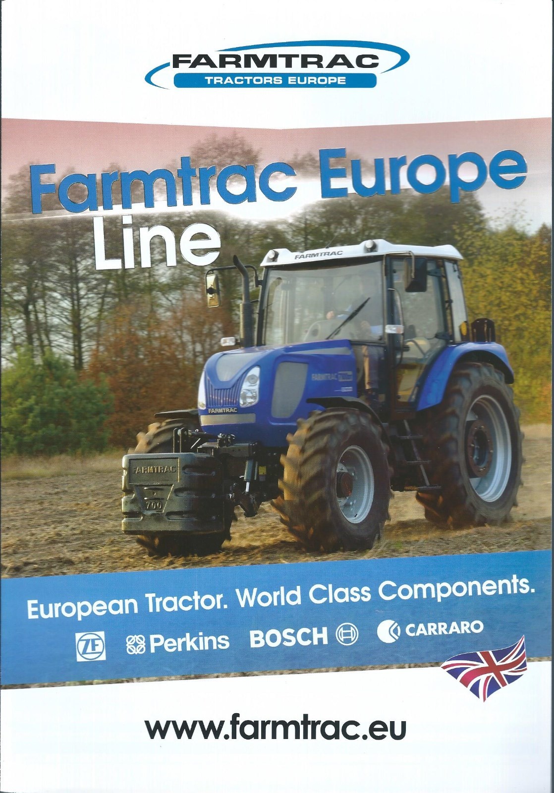 Farm Tractor Brochure – Farmtrac – Europe Line – c2013 (Poland) (F5847)