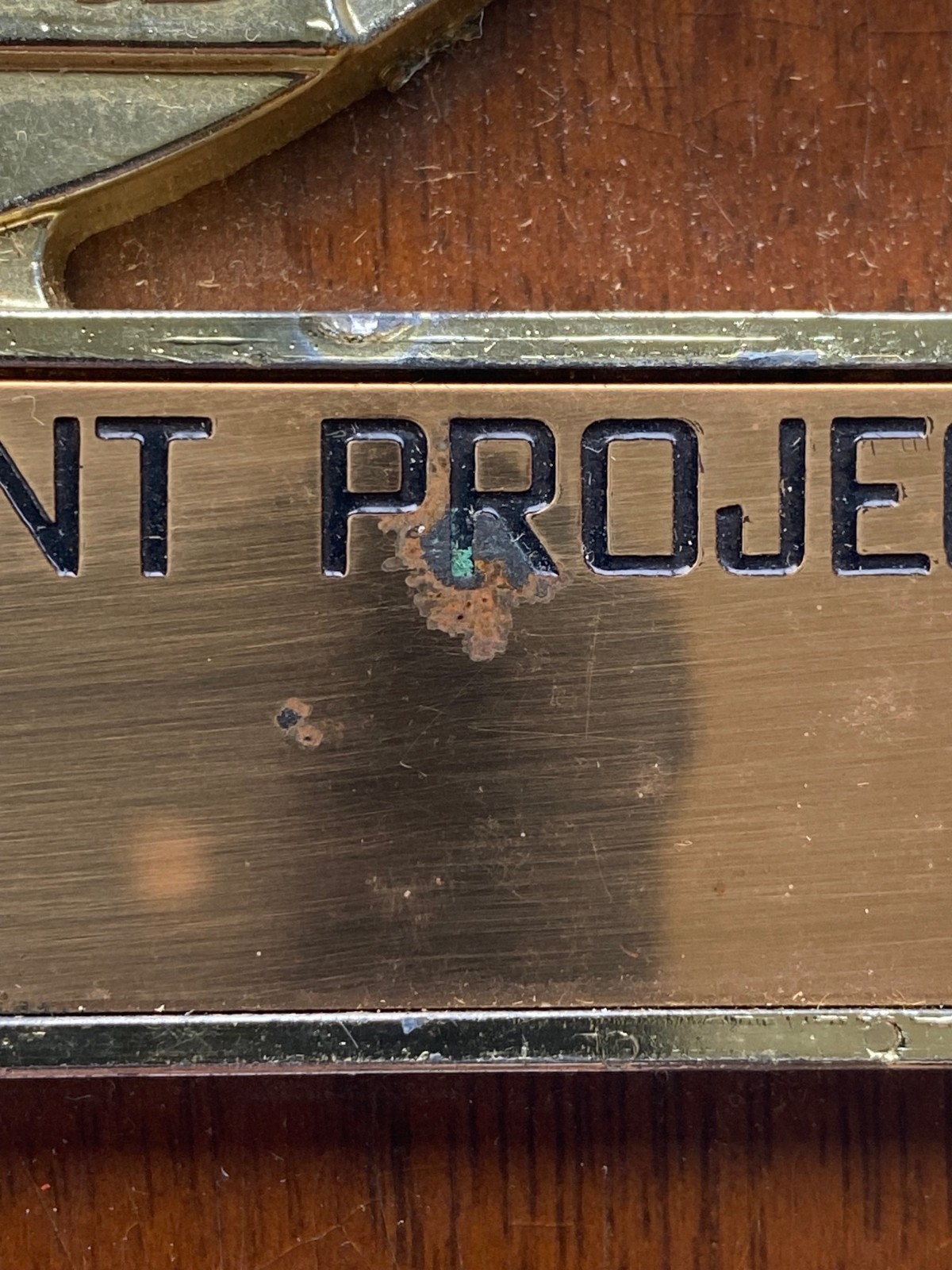 VINTAGE * DEKALB ACHIEVEMENT PROJECT 1956 WINNER * PLAQUE * HIGH SCHOOL * RARE