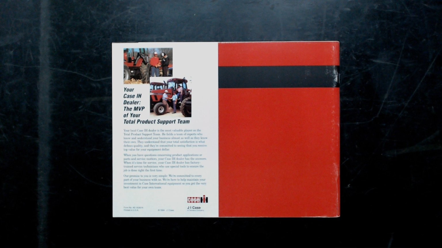 Case International 1994 Agriculture Brochure Buyer&rsquo;s Guide Vintage