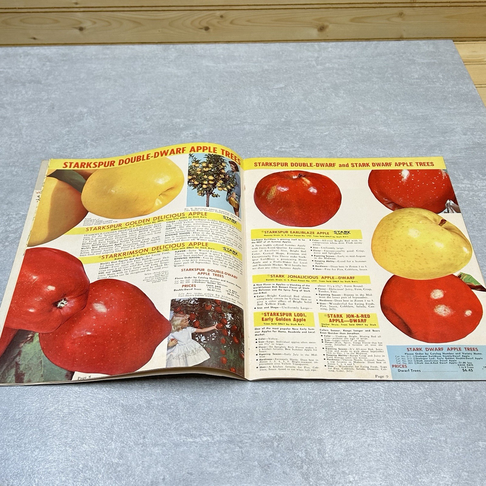 Vintage 1960s Stark Bros Nurseries Orchard Fruit Trees Catalog 150th Anniversary