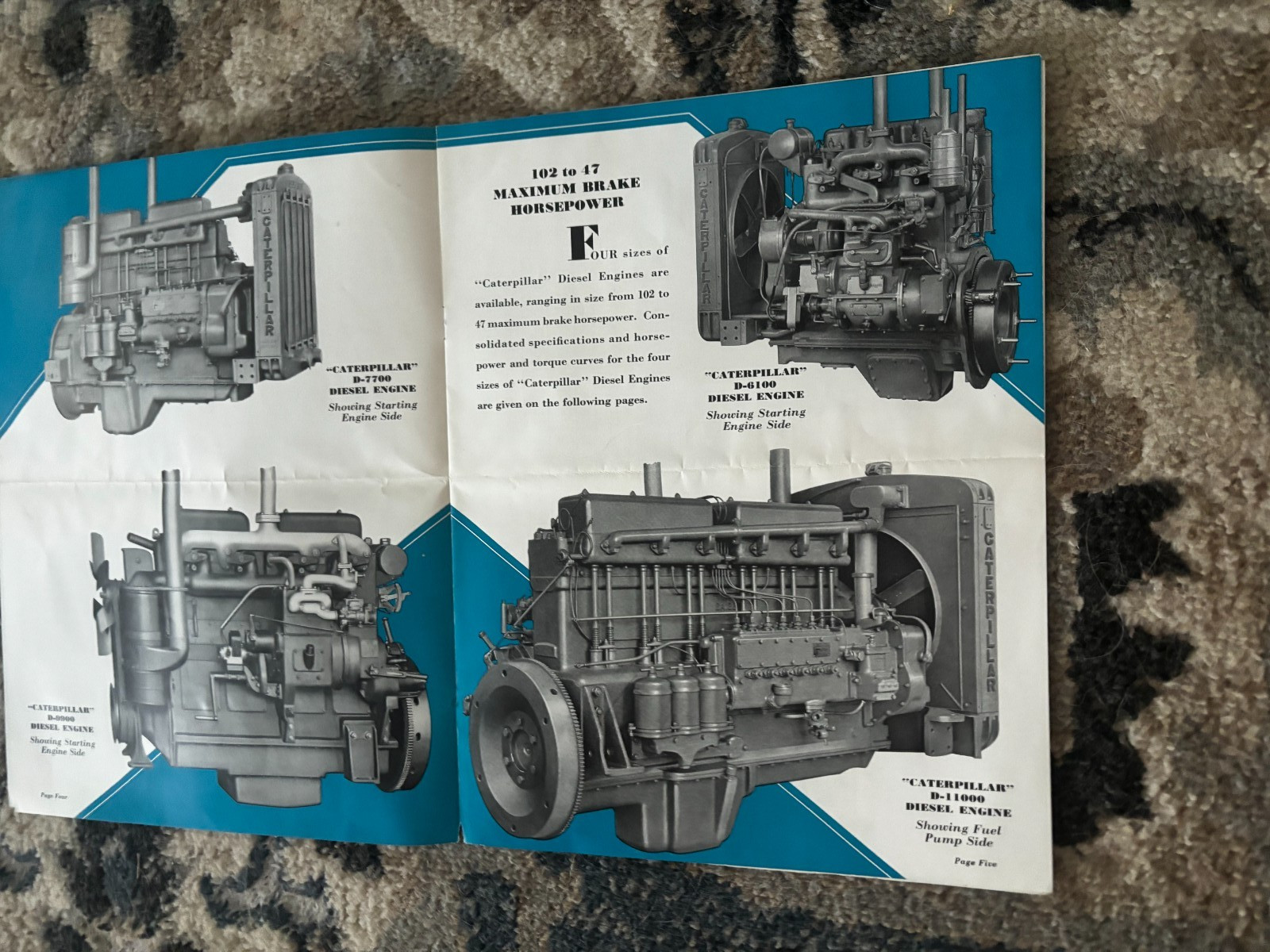 Caterpillar CAT Diesel Power Units Brochure DCPA26