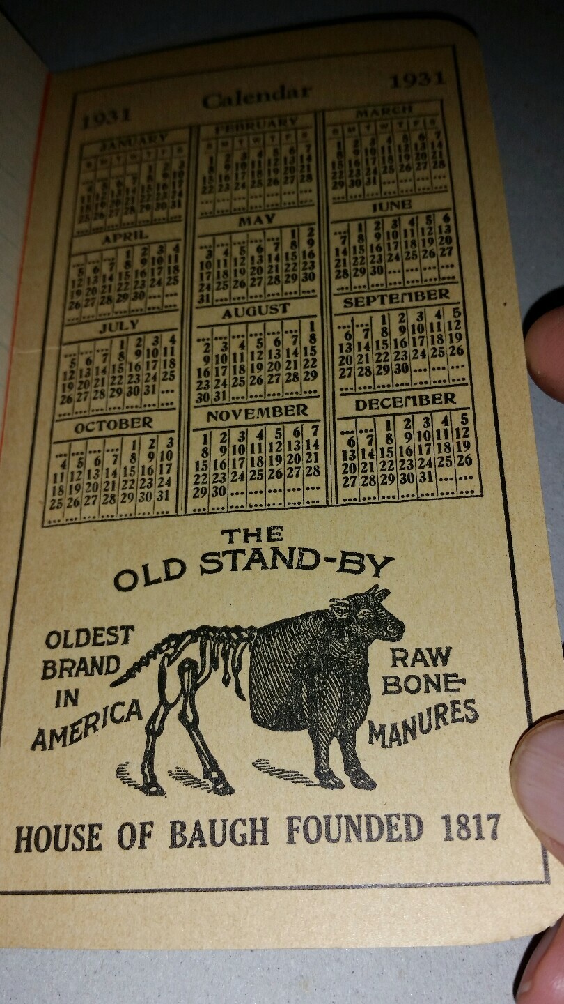 The Baugh & Sons Company Advertising Notebook Baltimore Md