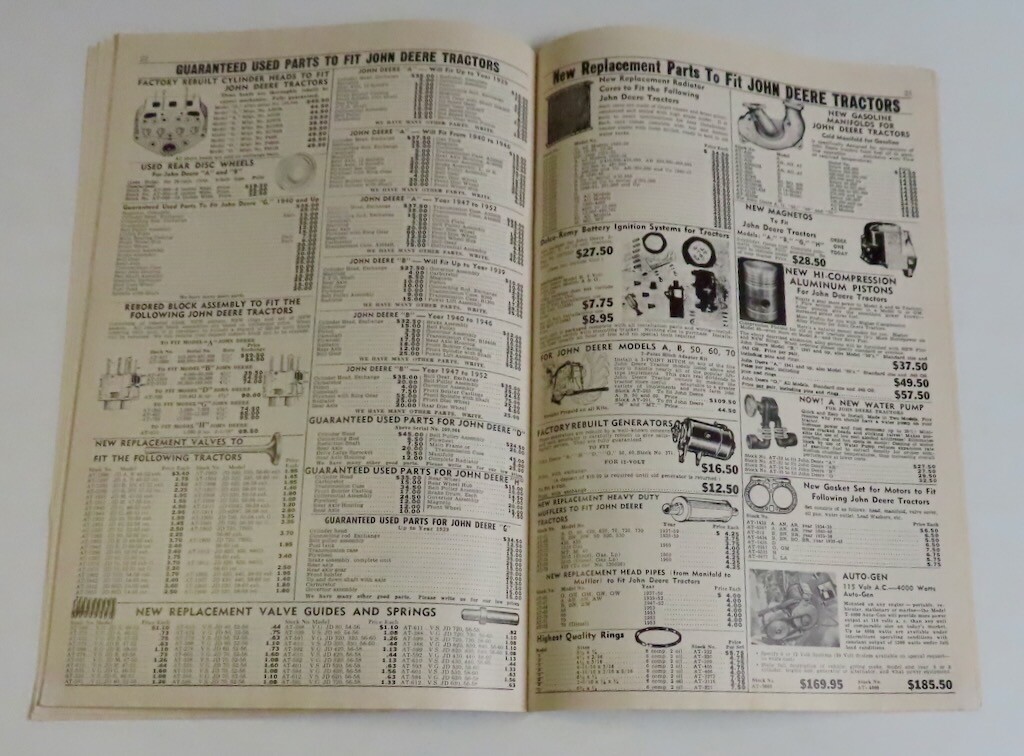 ACME TRACTOR PARTS Lincoln Nebraska 1967 Redbook Catalog