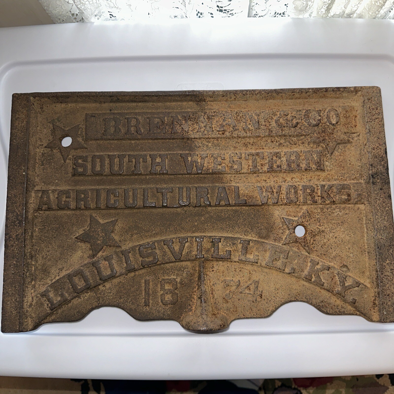 Brennan & Co Southwestern Agriculture Implement Works Louisville KY Cast Iron