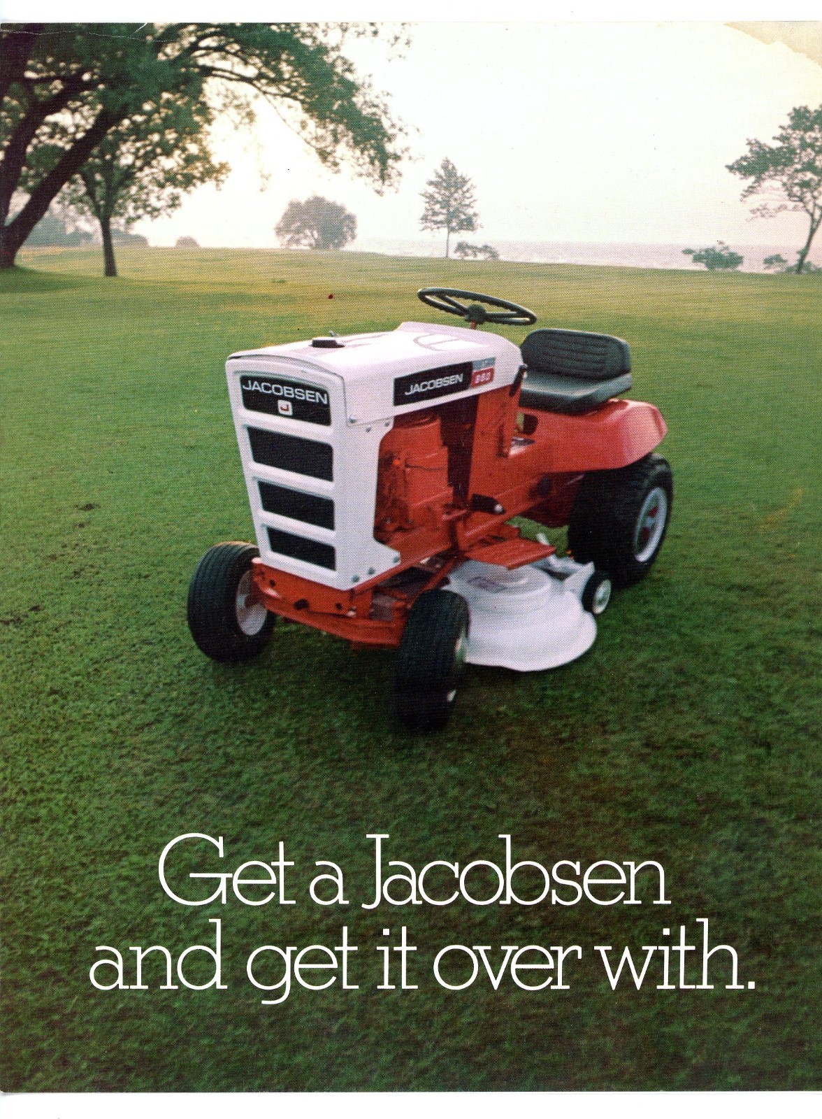 Jacobsen LT 700 750 860 & 885 Mower 1970 brochure Jacobsen Man&rsquo;f Co Racine Wisc