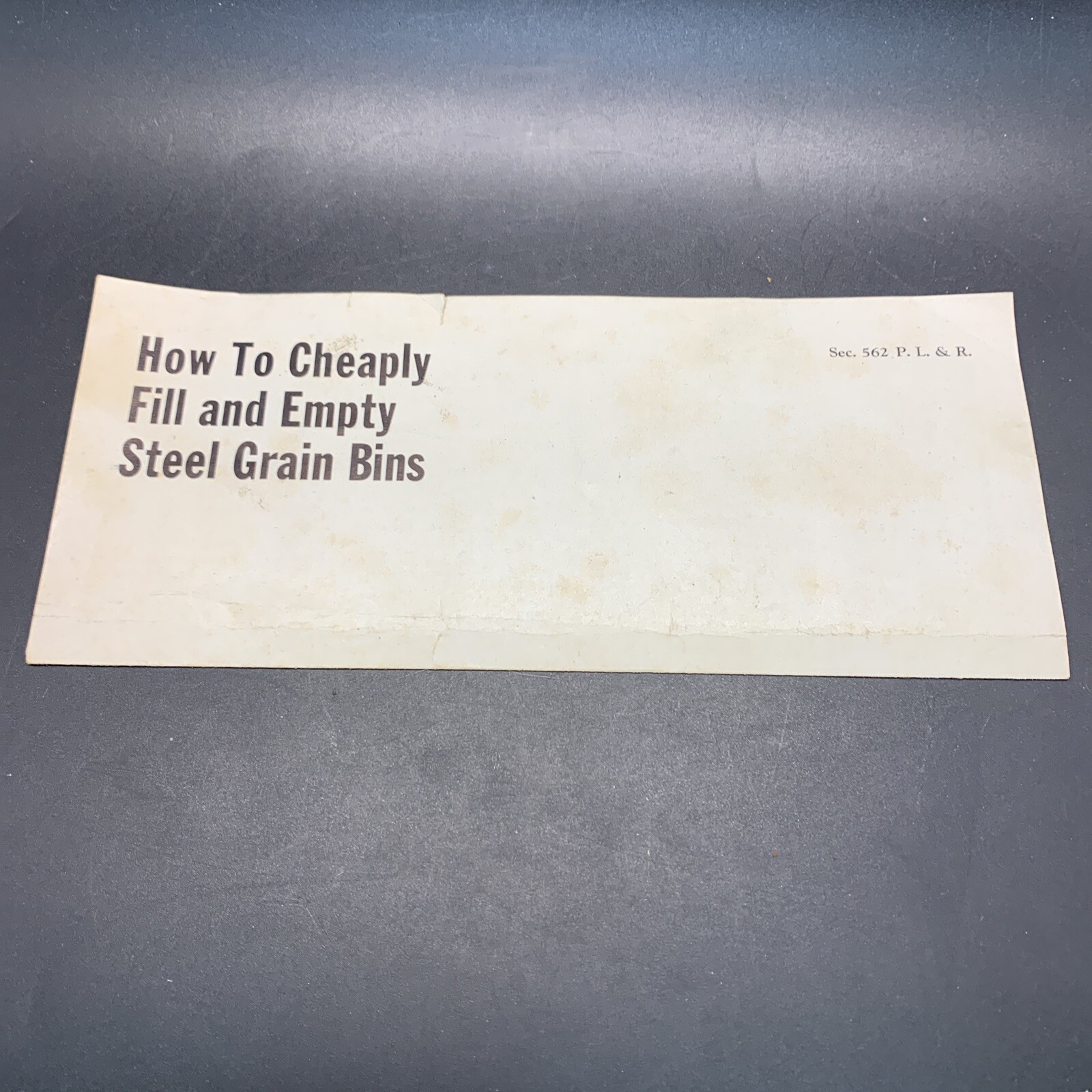 1950’s Little Giant Potable Elevators Sales Brochure Mailer-Bloomington Illinois