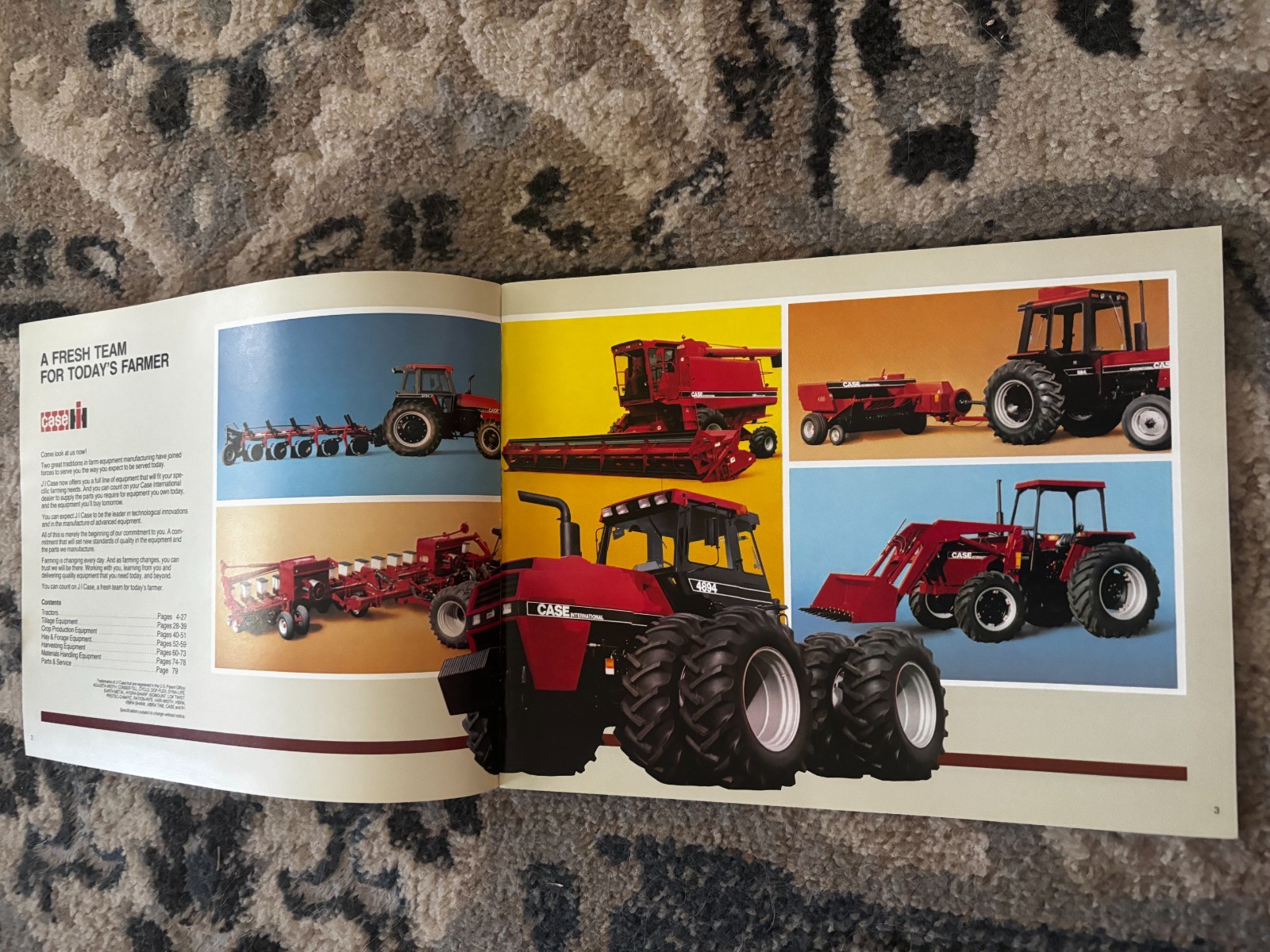 Case International Buyers Guide For 1985 Brochure DCPA26