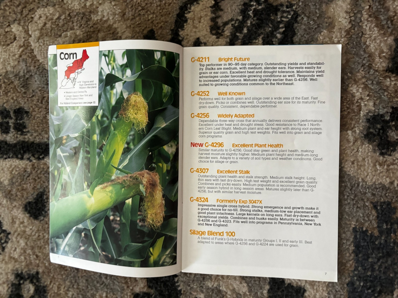 Hoffman Dekalb Seed Book For 1987 Brochure DCPA26