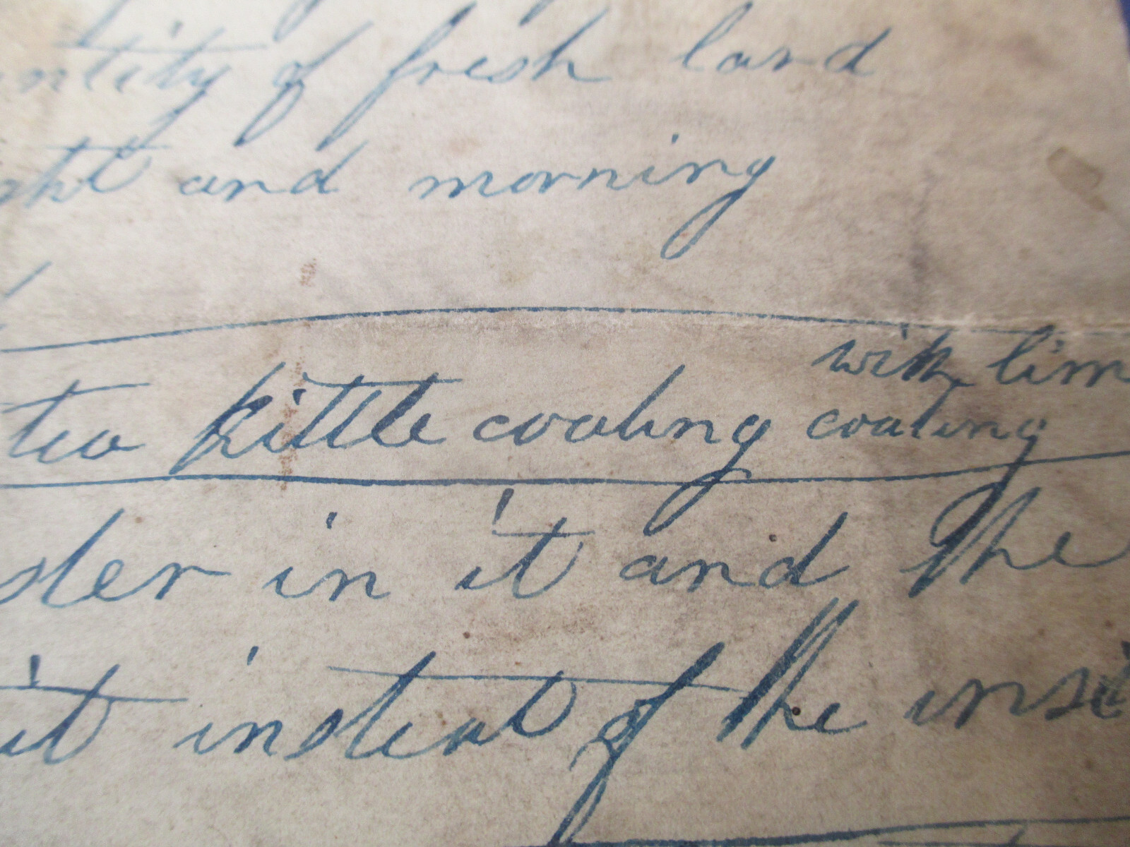 FARMING HISTORY – SALE of CALF – FARM TIPS DOCUMENT – “1888 “ BILL OF SALE