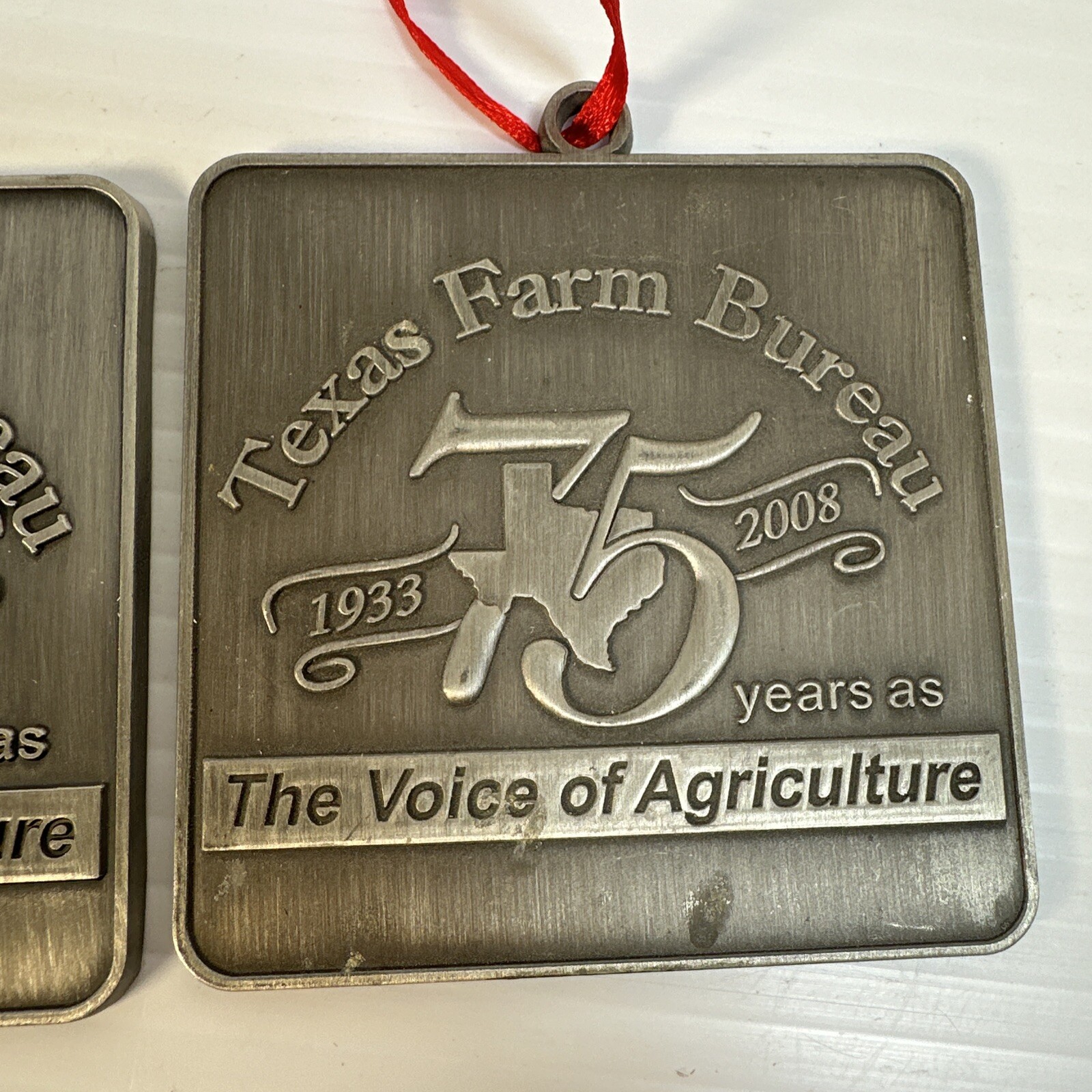 Two Vintage Texas Farm Bureau 75 years Voice of Agriculture