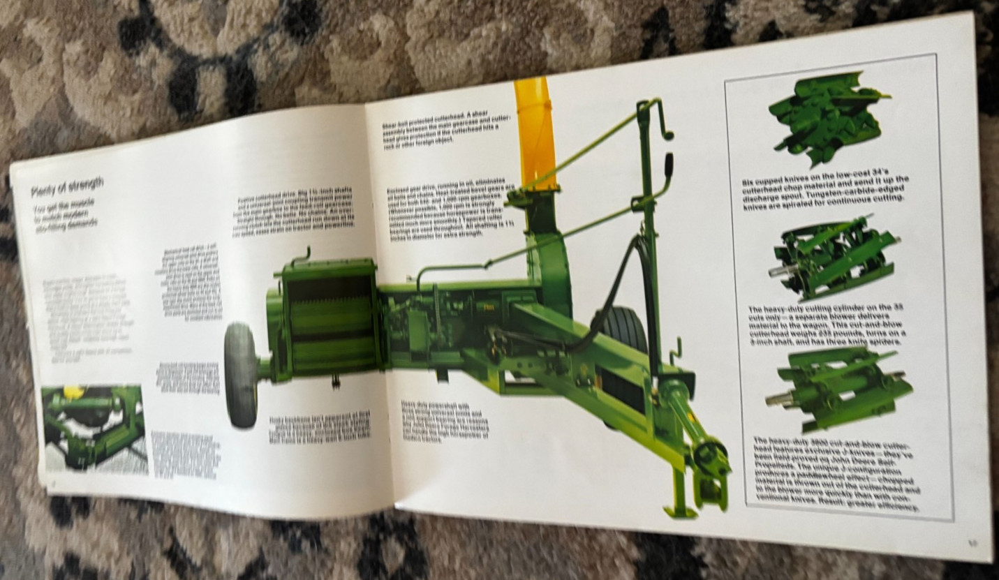 John Deere Forage Equipment For 1974 Brochure DCPA26