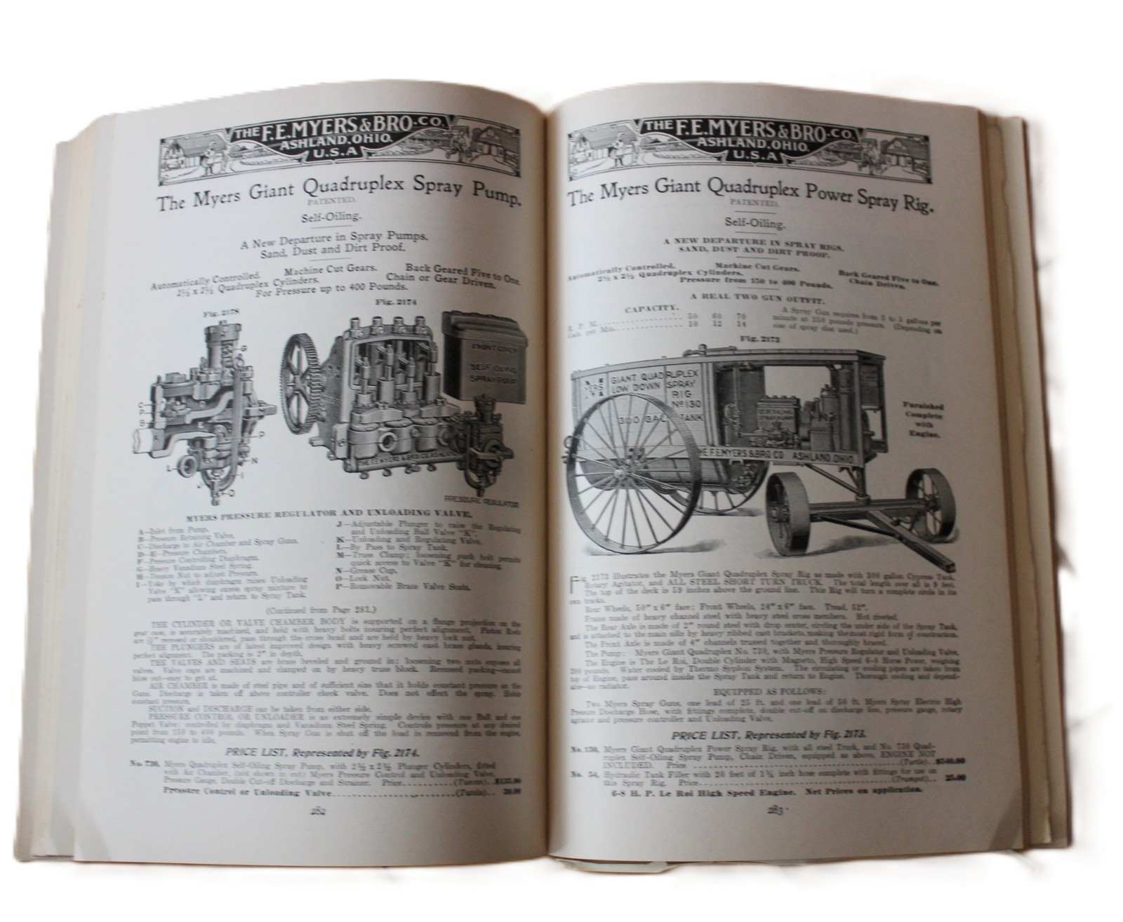 1925-26 Two Equipment Catalogs Myers Pumps Hay Tools & Door Hangers No. 57, 58