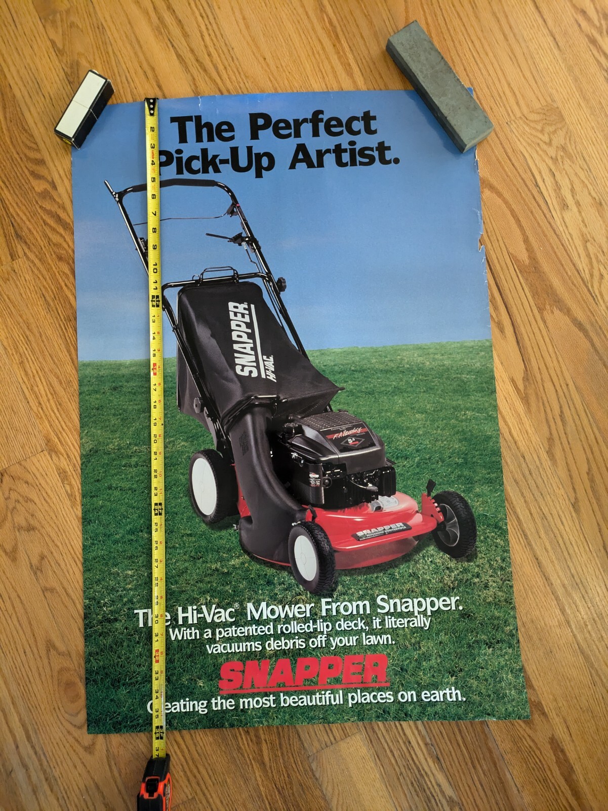 Snapper Mower Advertising Posters (6) 3&rsquo;x2&prime;