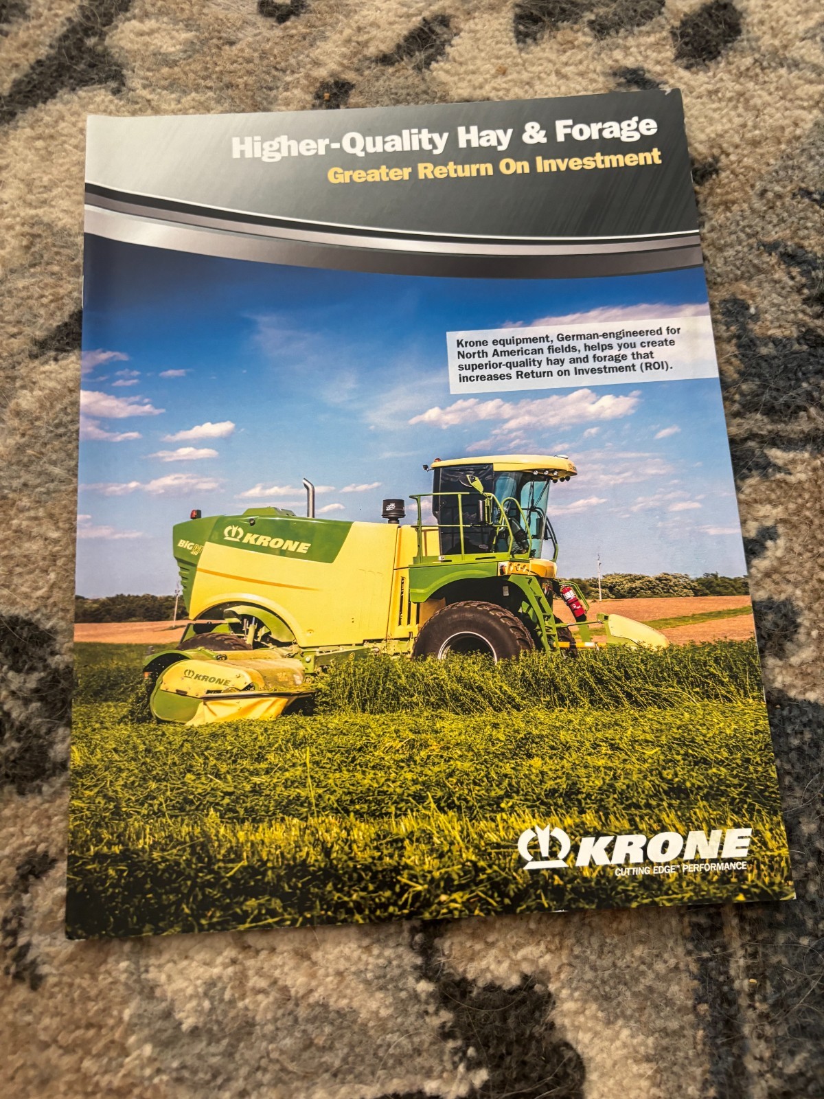 Krone Higher Quality Hay & Forage Brochure FCCA25