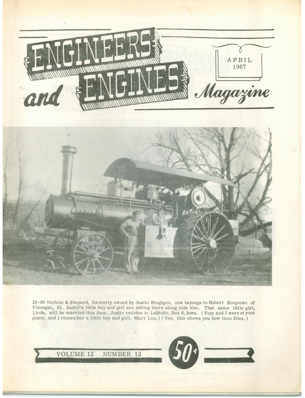 Lefebvre Tractor half-track – Heilman Machine Traction Engine, Thresher, Roller