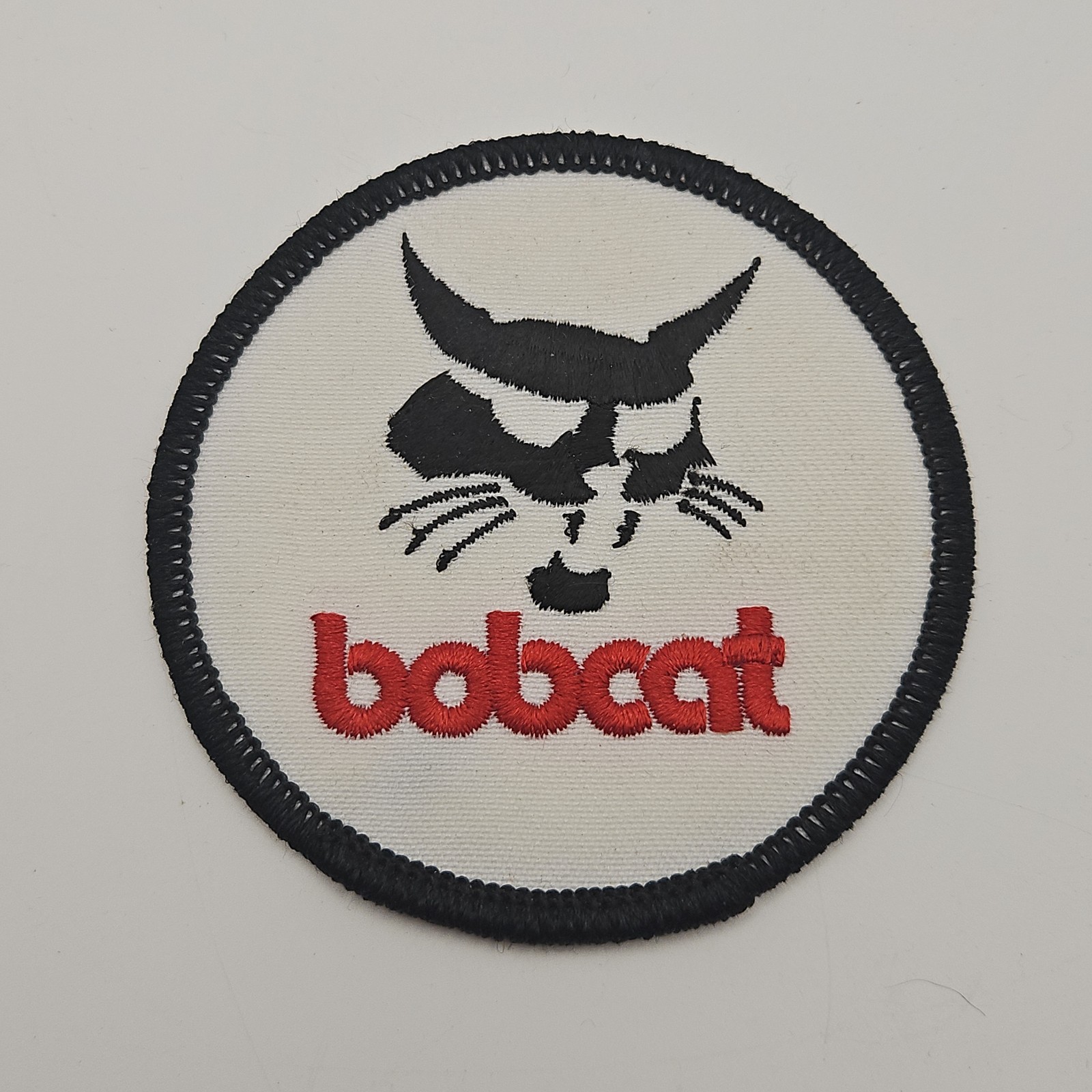Vintage Bobcat Skid Steer Brand Patch