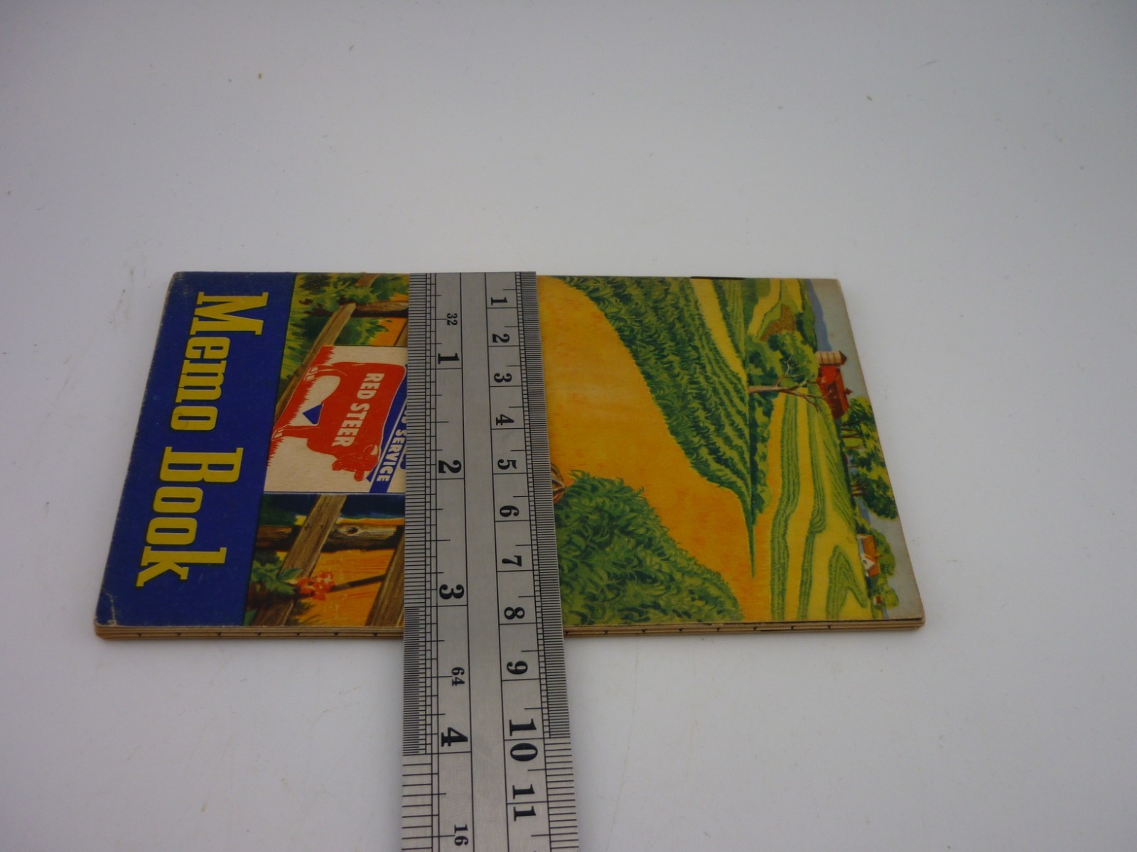 1955 Swift&rsquo;s Red Steer Memo Book Farm Advertising Fertilizer Calendar