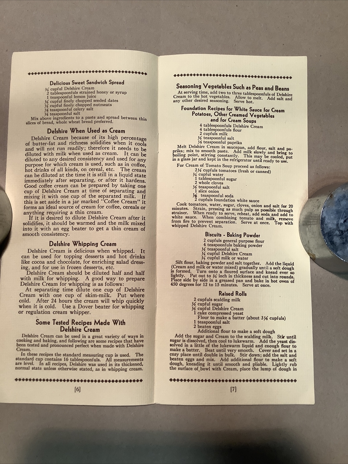 1930s Delshire Cream Brochure De Laval Separator INV-P0600