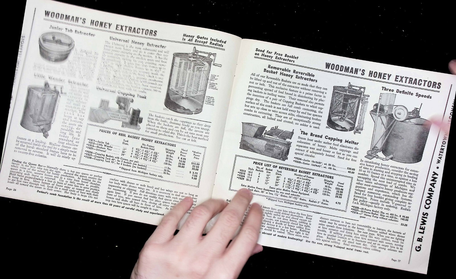 Lewis Beeware Dadant Foundation Beekeepers Suppliers Vintage Catalog 1941