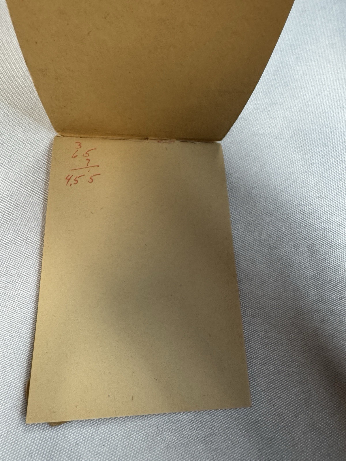 Vintage Sacco V-19 mineral feed paper pocket size memo pad (lot of 2) 1940-50s