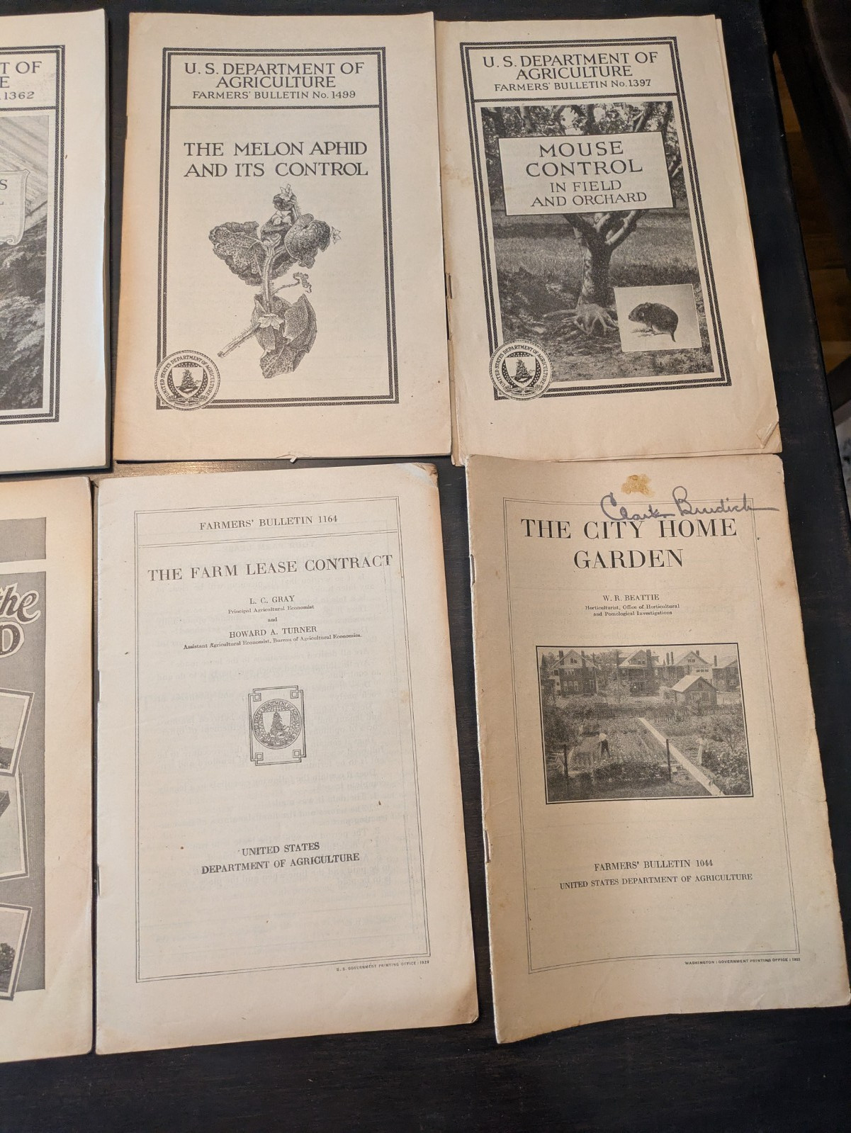 120 Antique US Dept. of Agriculture Farmers Bulletins, Leaflets, 1900-1950&rsquo;s