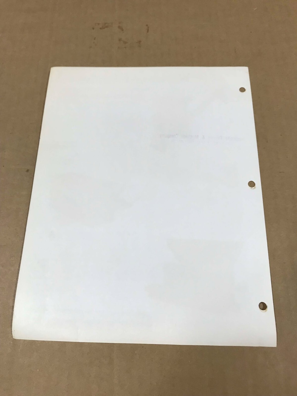 Vintage Wetmore 6×9 Roller Mill Flyer
